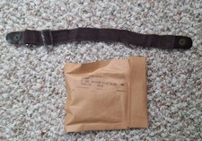 WWII T-30 Throat Microphone Replacement Elastic/Leather Strap NOS NEW AIR CORPS picture