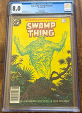 Saga of the Swamp Thing #37 CGC 8.0 Newsstand 1st John Constantine picture