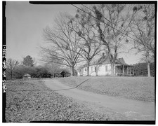 Photo:Palmetto Georgia GA Tatum House 1930s HABS Historic Home Roadfront picture