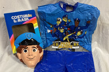 1988 POLICE ACADEMY Ben Cooper HALLOWEEN COSTUME Unused RARE Kenner Warner picture