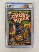Marvel Spotlight #5 CGC 5.0 Marvel 1972 Origin & 1st App. Ghost Rider picture