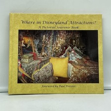 Where in Disneyland Attractions? 1997 Hardcover Disney Park Photo Souvenir Book picture