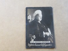 H.M. QUEEN VICTORIA OGDEN'S GUINEA GOLD CIGARETTES TOBACCO CARD REAL PHOTO 1901 picture