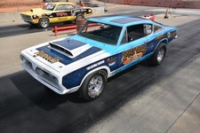 Cars 1968 plymouth barracuda super stock drag dragster Art Print Poster 11x17 picture
