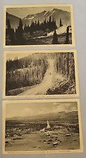 Lot of 3 - Vintage Alaska Highway RPPC Real Photo Postcards - Unused picture