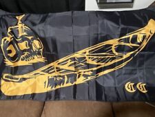 Forward Observations Group Flag - New, Black & Yellow picture