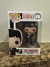 Funko Pop Movies: Scarface - Tony Montana #86 - Vaulted (2015) Authentic picture