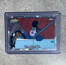 Topps 2025 Topps Chrome SpongeBob SquarePants Tony Fast Jr. Nosferatu SSP picture