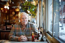 Writer Armistead Maupin for the Independent February 5 2014 NY Old Photo 2 picture