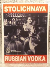 Vintage Stolichnaya Russian Vodka Magazine 2003 Print Advertising Full Page Ad picture