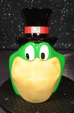 NEW Vintage Rare 1998 Warner Bros. Studio Store Michigan J. Frog Cookie Jar 1997 picture