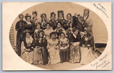 1905 RARE HARWICH MASSACHUSETTS RPPC KINGS DAUGHTERS @CONGREGATIONAL CHURCH picture
