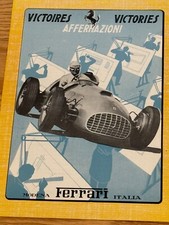 1950 Ferrari Yearbook || Factory Original is $$$$$ . This one is  2nd Printing $ picture