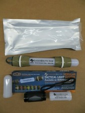 LazerBrite Military Tactical Flashlight Glow Stick WHITE  LED picture