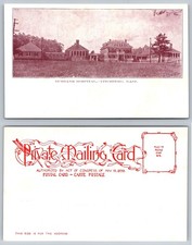 Burbank Hospital Fitchburg MA Private Mailing Card 1898-1901 PMC Postcard picture