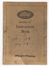1928 Ford Model A Instruction Book Car Manual Illustrated Antique picture