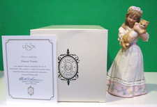 LENOX DEAREST FRIEND Figurine by SANDRA KUCK with Cat Kitten NEW in BOX with COA picture