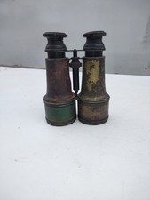 Antique French Naval Binoculars BRASS 