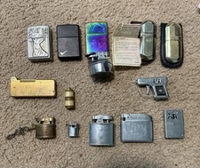 Lot of 14 Rare Vintage Lighters Various Manufacturers zippo,Ronson,Marlboro etc. picture