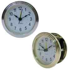 Gold Silver Hotel Alarm Clock 3 inch Quartz Wall Round Table Alarm Clock picture