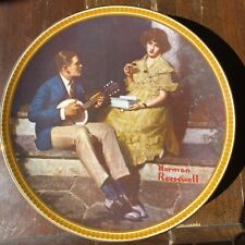 Norman Rockwell “Rediscovered Women” Pondering On The Porch Plate picture