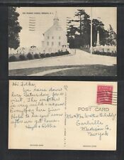 1950s OLD TENNENT CHURCH FREEHOLD NJ POSTCARD { MAYROSE } picture