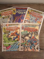 Vintage Marvel Comics Bronze Age Lot The Amazing Spider-Man Some Keys/Newsstands picture