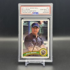 2011 Top5 » Billy Beane / Brad Pitt » Moneyball » Custom Slabbed Tribute Card picture
