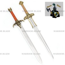 Handmade Conan Swords(Pair)Atlantean & King Replica Blade Display Sheath Gift picture
