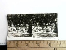 Blackfeet Indians Medicine Lodge Powow Stereoview Keystone View Co. 1933 Native picture