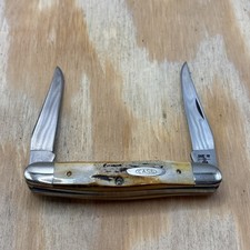 Vintage Case XX 1981 Genuine Fat Stag Muskrat Knife - Unused NM Excellent picture