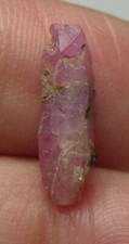 4.00ct Vietnam 100% Natural Pink Sapphire Ruby Dogtooth Crystal Specimen 16mm picture