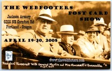 Postcard - The Webfooters Postcard Show - Jackson Armory, Portland, Oregon picture