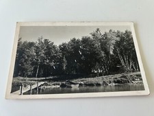 Dock and Water Scene Brainerd Minnesota Smith's Sandy Shores? RPPC picture