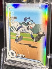 2025 Topps Chrome Disney Goofy Tampa Rays SSP picture