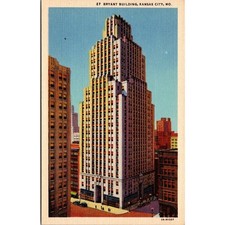 Vtg 1930s Postcard Kansas City Missouri Bryant Building 11th and Grand Unposted picture