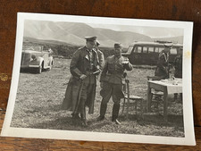 german field marshal walther von brauchitsch ? car and officers picture
