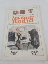 QST Amateur Radio Magazine July 1925 picture