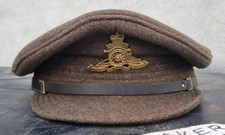 BRITISH 1918 DATED WW1 OTHER RANKS WOOL TRENCH CAP ROYAL ARTILLERY picture