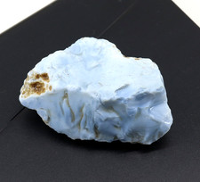 Untreated 130 Ct. Natural Certified Sky Blue Australian Opal Rough Gemstone picture