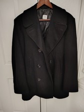 Vintage 1986 U.S. Navy peacoat in good shape. Lightly used . Stationed in Quam. picture