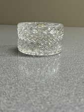 Vintage Chrystal Covered Trinket Dish H 2 1/4 W 3.5 picture