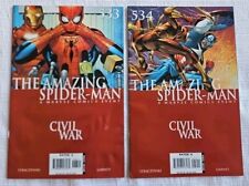 The Amazing Spider-man #533/534 'Civil War' Ron Garney/ J. Michael Straczynski picture
