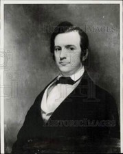 1928 Press Photo Portrait of composer Stephen Foster painted by Thomas Hicks picture