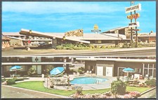 Vintage - Red Bluff California Lamplighter Lodge Motel Dualview - Postcard picture