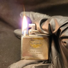 Vintage 1959 Ford Parts & Service Sales Award Lighter -Colibri by Kreisler WORKS picture