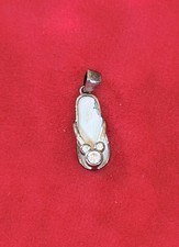 Vintage JCM - Disney Mickey Flip Flop Pendant - Sterling Silver .925 - W.D.W.  picture