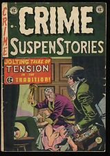 Crime Suspenstories #14 GD+ 2.5 EC Pre Code Horror 1952 EC 1952 picture