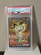 Pokemon Meowth Perfect Order SIR #121 PSA Gem Mint 10 picture