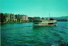 Izmir TUrkey Waterfront Postcard Unused (22565) picture